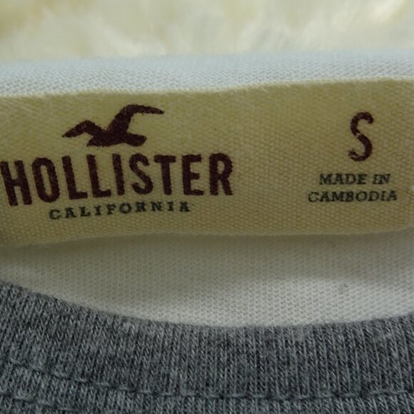 Hollister Shoulderless L/S Shirt Small - Picture 5 of 6